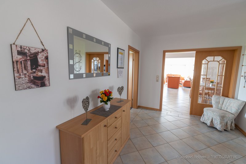 Geräumiger Flur – Barrierefreie Ferienwohnung 8 Personen Kappeln
